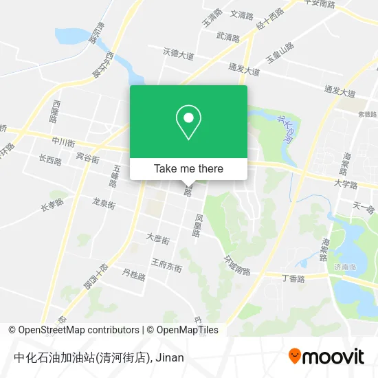 中化石油加油站(清河街店) map