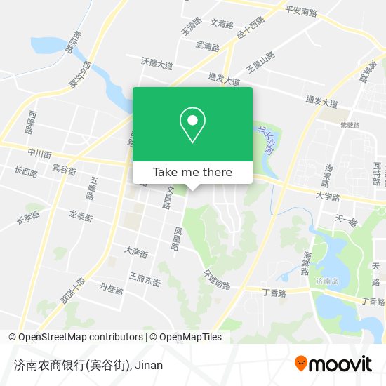 济南农商银行(宾谷街) map