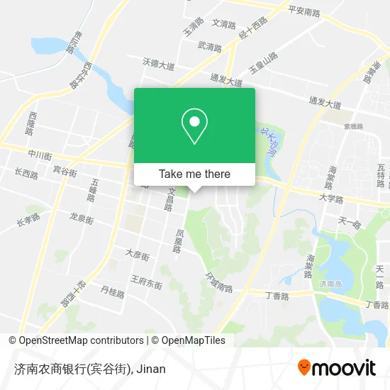 济南农商银行(宾谷街) map