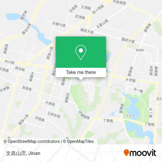 文昌山庄 map