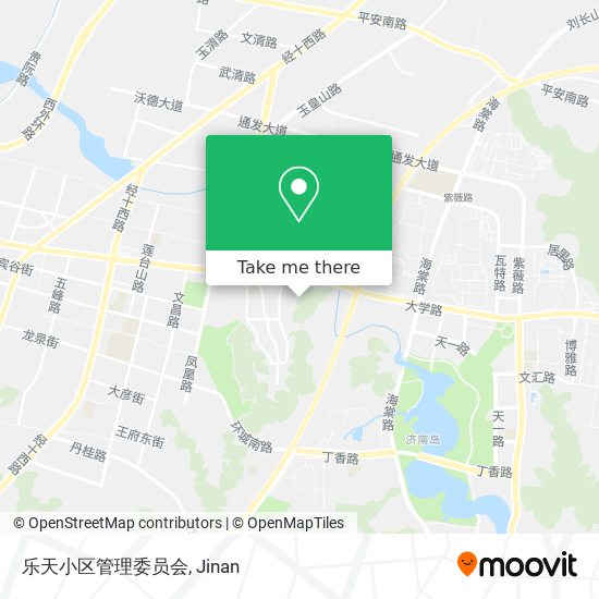 乐天小区管理委员会 map