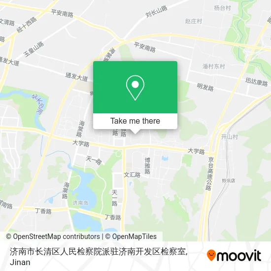 济南市长清区人民检察院派驻济南开发区检察室 map