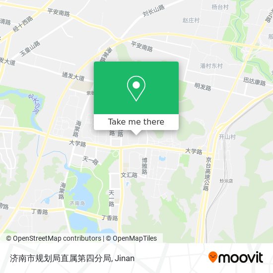 济南市规划局直属第四分局 map