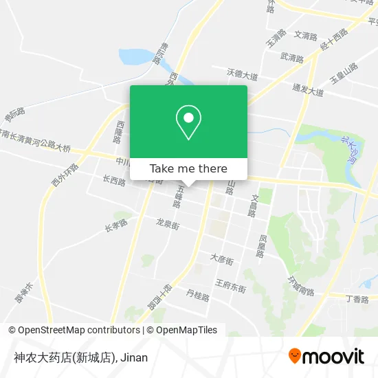 神农大药店(新城店) map