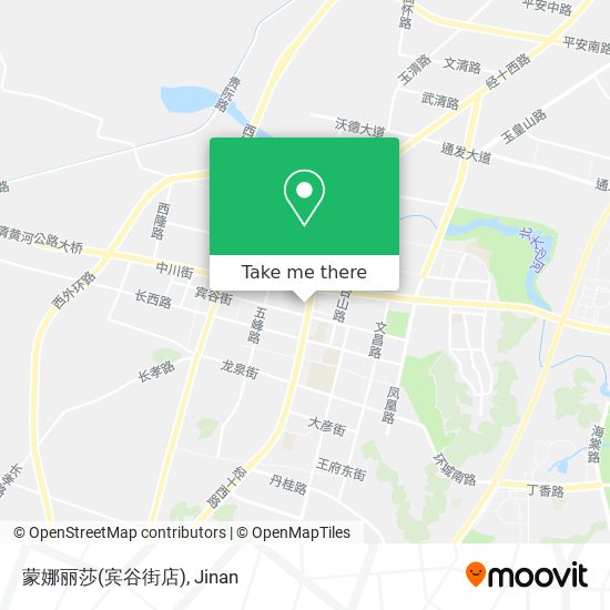 蒙娜丽莎(宾谷街店) map