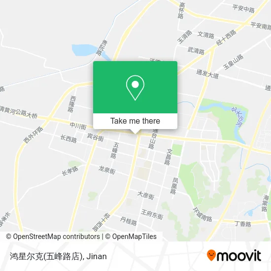 鸿星尔克(五峰路店) map