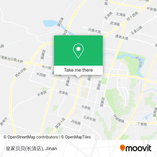 皇家贝贝(长清店) map