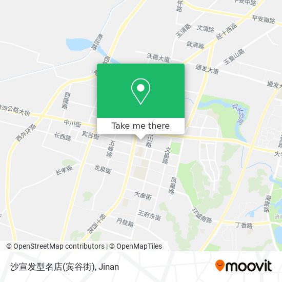 沙宣发型名店(宾谷街) map