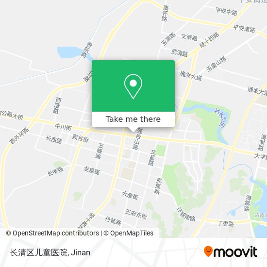长清区儿童医院 map