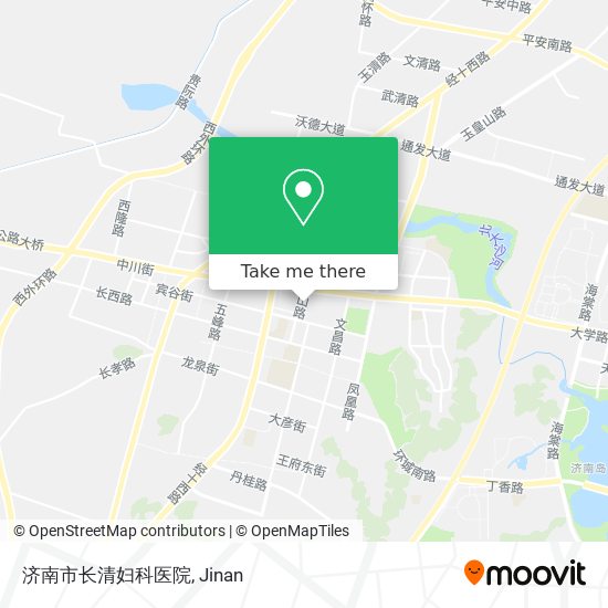 济南市长清妇科医院 map