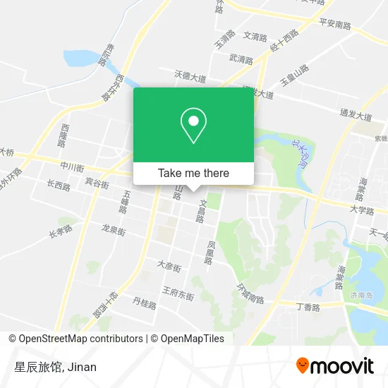 星辰旅馆 map