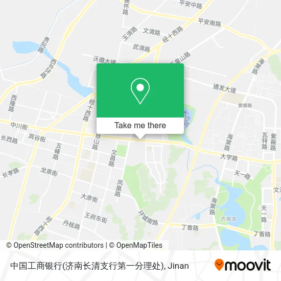 中国工商银行(济南长清支行第一分理处) map