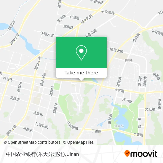 中国农业银行(乐天分理处) map