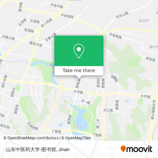 山东中医药大学-图书馆 map