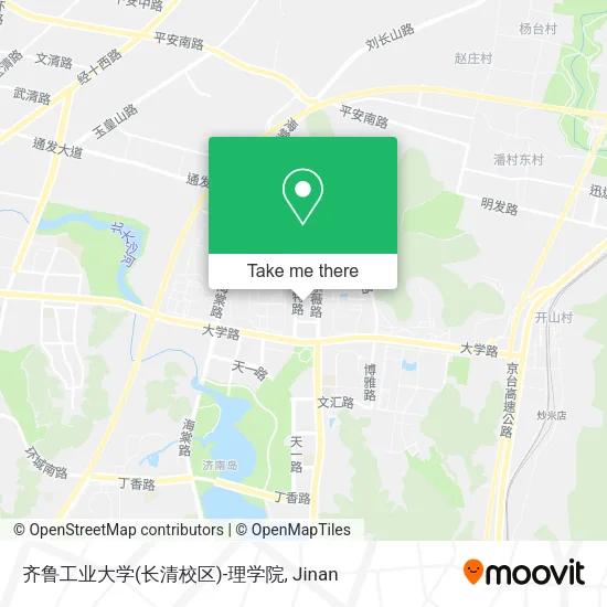 齐鲁工业大学(长清校区)-理学院 map
