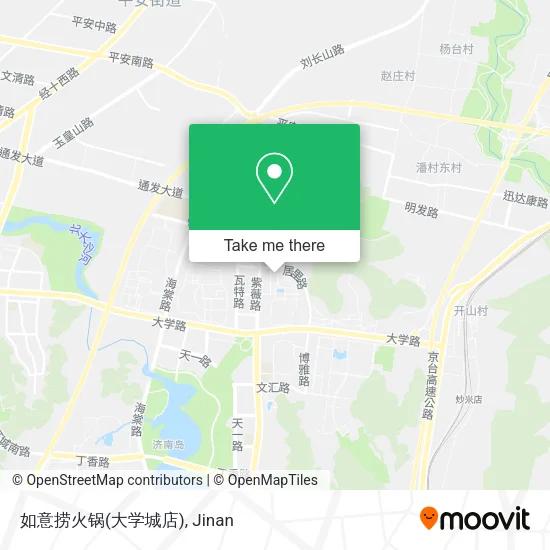 如意捞火锅(大学城店) map