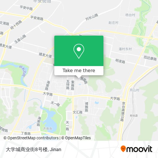 大学城商业街8号楼 map