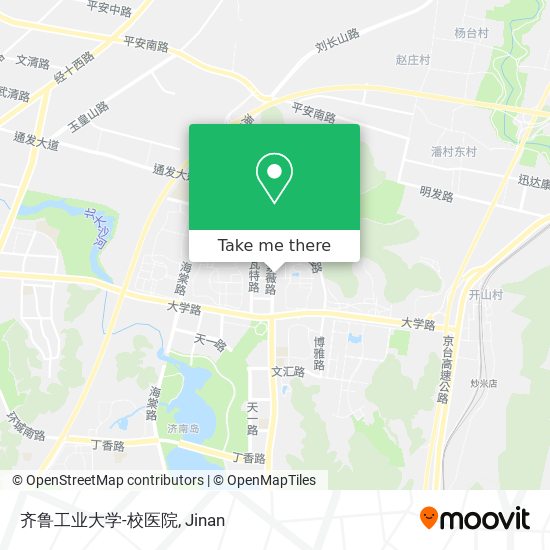 齐鲁工业大学-校医院 map