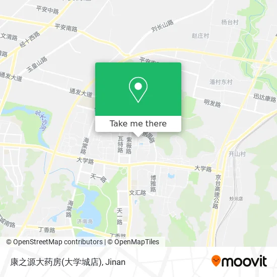 康之源大药房(大学城店) map