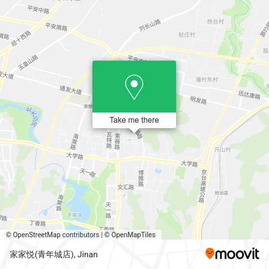 家家悦(青年城店) map