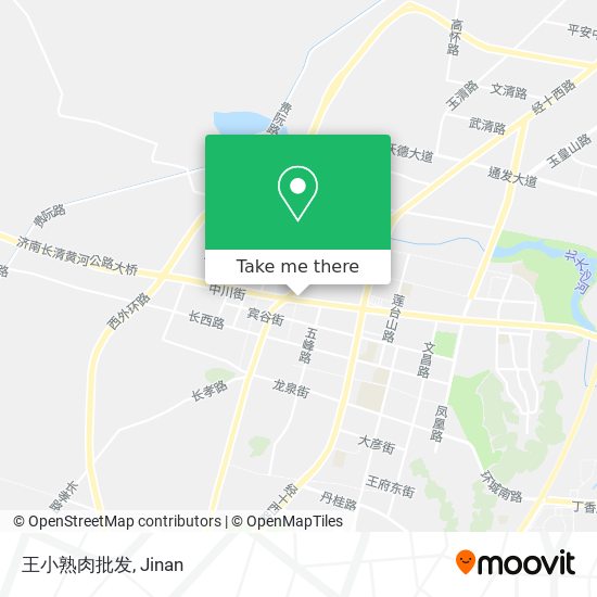 王小熟肉批发 map