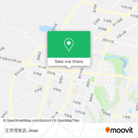 王芳理发店 map