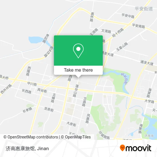 济南惠康旅馆 map