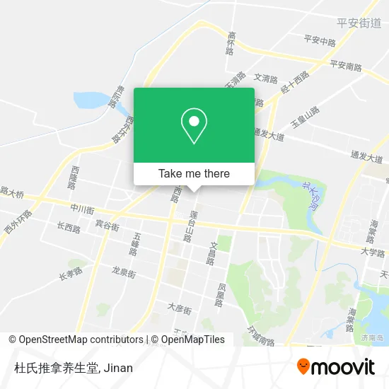 杜氏推拿养生堂 map