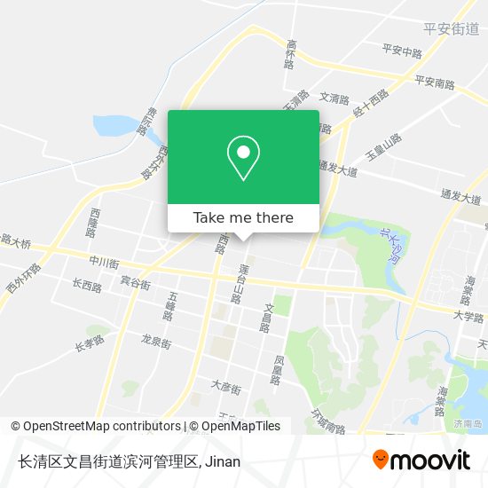 长清区文昌街道滨河管理区 map
