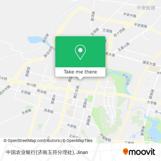 中国农业银行(济南玉符分理处) map