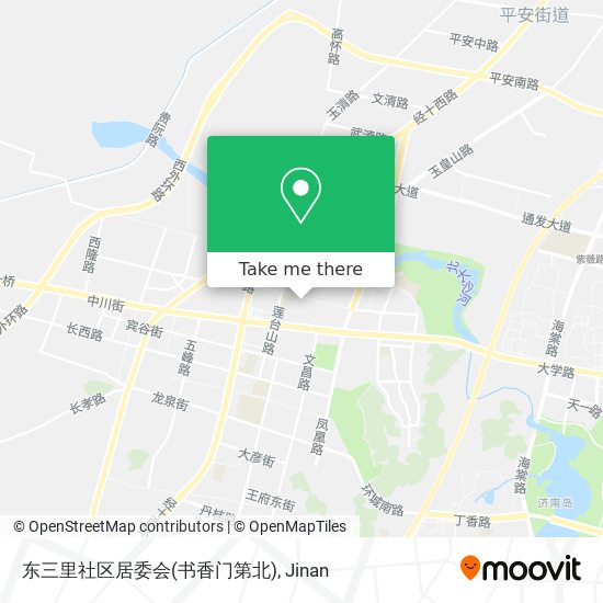 东三里社区居委会(书香门第北) map