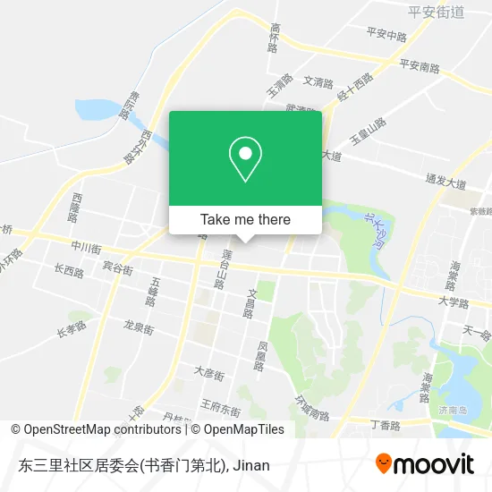 东三里社区居委会(书香门第北) map