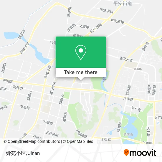 舜苑小区 map
