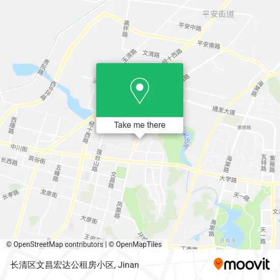 长清区文昌宏达公租房小区 map