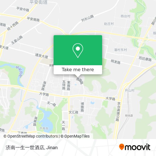 济南一生一世酒店 map
