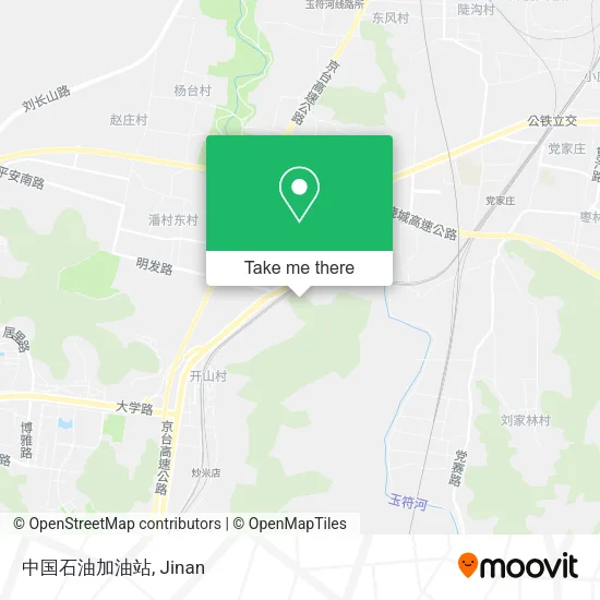 中国石油加油站 map