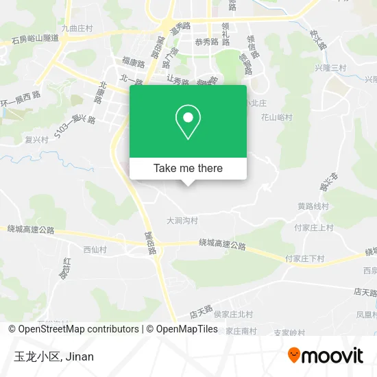 玉龙小区 map