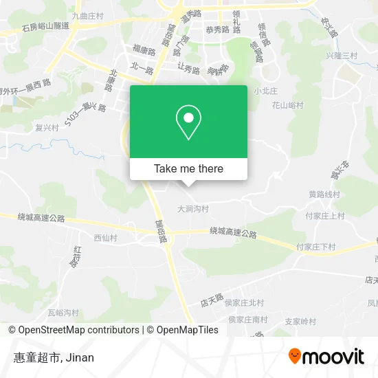 惠童超市 map