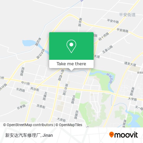 新安达汽车修理厂 map