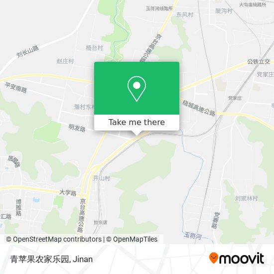 青苹果农家乐园 map