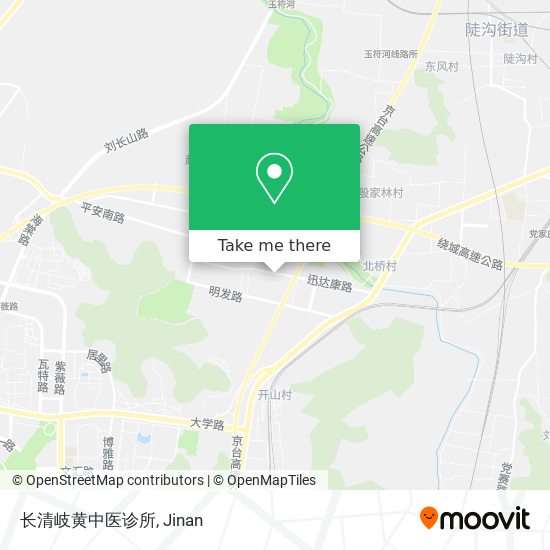 长清岐黄中医诊所 map