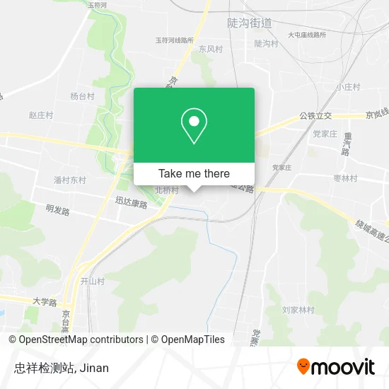 忠祥检测站 map