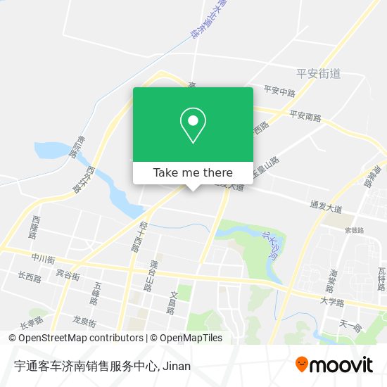 宇通客车济南销售服务中心 map
