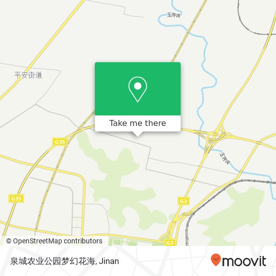 泉城农业公园梦幻花海 map