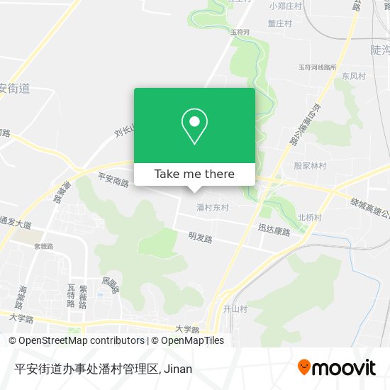 平安街道办事处潘村管理区 map