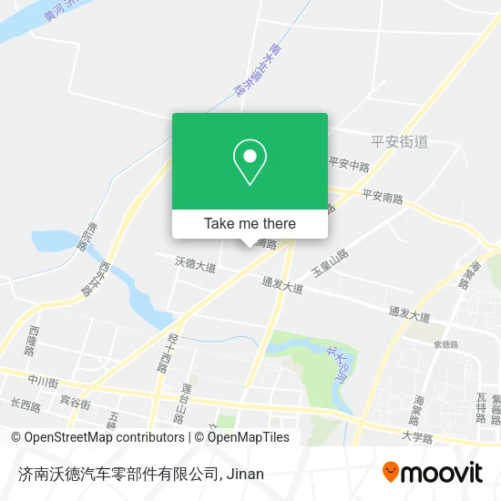 济南沃德汽车零部件有限公司 map