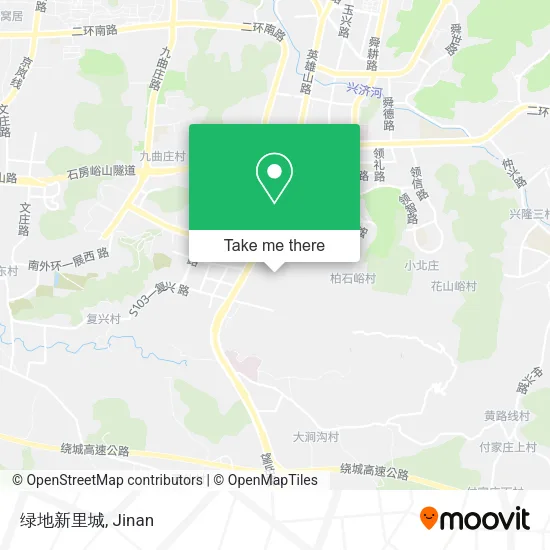绿地新里城 map