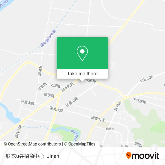 联东u谷招商中心 map