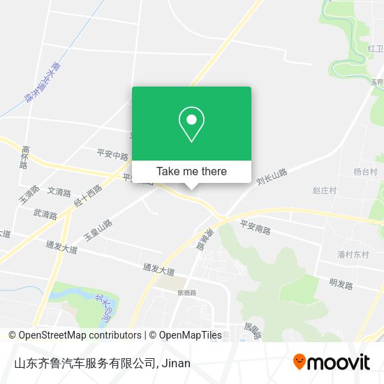 山东齐鲁汽车服务有限公司 map