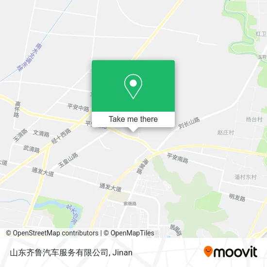 山东齐鲁汽车服务有限公司 map